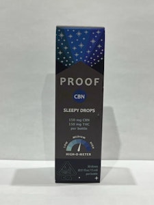 Proof - 1:1 CBN:THC 300mg Sleepy Drops Tincture - Proof