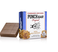 Toffee Milk Chocolate | 100mg THC Edible | Punch Bar 