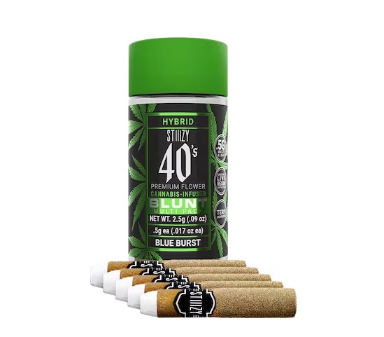 [STIIIZY] Mini Blunts 5 Pack - 2.5g - Blue Burst - Best Cannabis ...