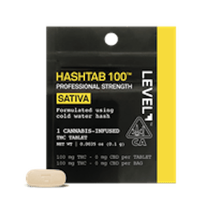 LEVEL+ - Level Single 100mg HashTab Sativa