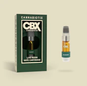 CBX - Blueberry - 0.5g Live Resin Sauce Cart