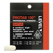 Protab (Single) - Sativa Tablet - 100mg - Level