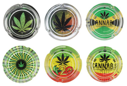 Accessories - 3.5" Glass Ash Tray