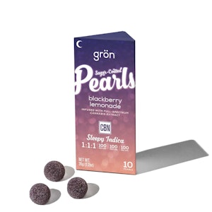 GRON - GRON - BLACKBERRY LEMONADE INDICA PEARL 1:1:1 100MG