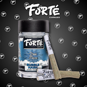 Forte Cannabis Brain Freeze Bubble Hash Infused Preroll .5g 3pack