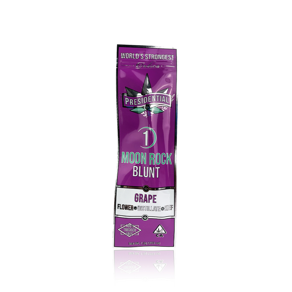 PRESIDENTIAL - Infused Preroll - Grape - Moon Rock Blunt - 1.5G ...