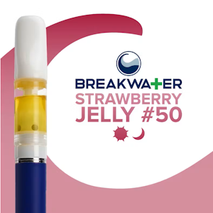 Breakwater - [MED] Breakwater | Strawberry Jelly #50 | 0.5g Hash Rosin Cartridge