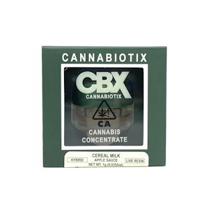 CANNABIOTIX - CBX: CEREAL MILK 1G APPLE SAUCE