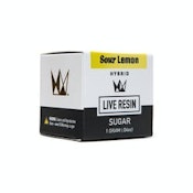 West Coast Cure - Sour Lemon Live Resin Sugar 1g