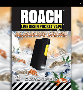 PURE VAPE - Roach - Blueberry Creme Disposable