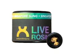 Singapore Sling 1g Live Rosin - Indica | UrbanXtracts