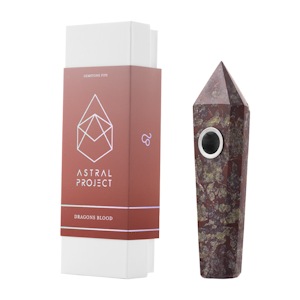 ASTRAL PROJECT - DRAGON'S BLOOD GEMSTONE PIPE - ASTRAL PROJECT