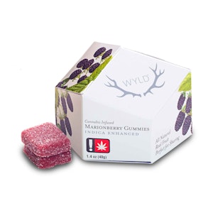Wyld | Marionberry Indica Gummies | 100mg