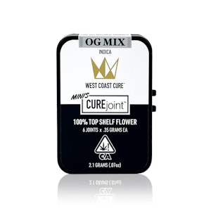 WEST COAST CURE - WEST COAST CURE - Preroll - OG Mix - 6-Pack - 2.1G 