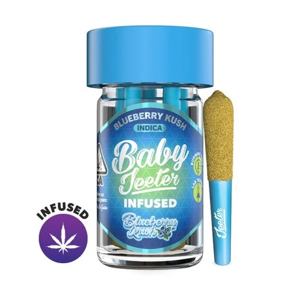 Jeeter - Baby Jeeters .5g x 5 Blueberry Kush Indica Main Image