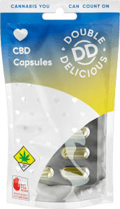 Double Delicious - Double Delicious | 5:1 CBD Capsules | 10pk | DOH | 100mg CBD : 20mg THC