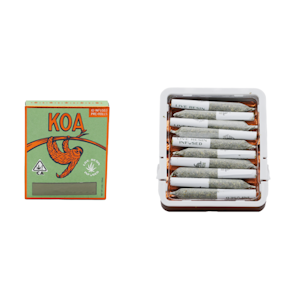 KOA - 3.5g Cereal Milk x Ice Cream Cake Live Resin Infused Pre-Roll Pack (.35g - 10 Pack) - KOA