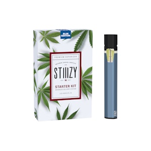 STIIIZY - Stiiizy Battery Blue Starter Kit 