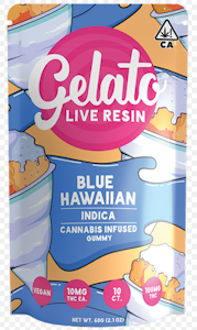 Gelato - Blue Hawaiian LR Gummy 10Pk 100mg - Gelato