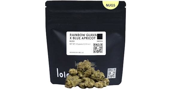 lolo - Lolo - Rainbow Guava x Blue Apricot Nugs - 3.5g