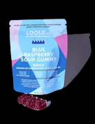 Loosie Sour Blue Raspberry Gummy 100mg ( Florist Farms)