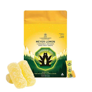 Emerald Sky - Hard Fruit (Meyer Lemon) Drops - 100mg (S) - Emerald Sky
