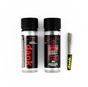 DANK - Dank - Lemon Cherry Gelato - 0.5G - Hybrid - Infused Preroll Joint