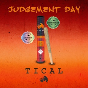 TICAL - TICAL | Infused Preroll | Judgement Day | 1g