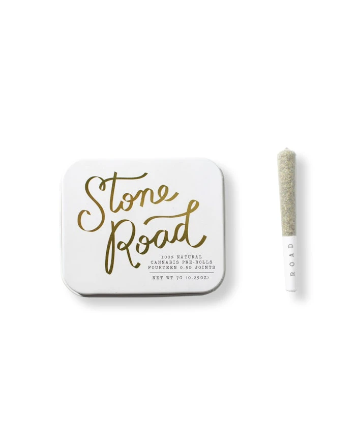 STONE ROAD - Stone Road | Blue Raspberry Dream | 14pk infused pre-rolls(7G) Main Image