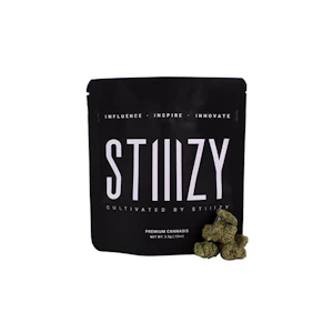 STIIIZY - STIIIZY Cocolato Flower Mylar Black Bag 3.5g