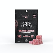 Heavy Hitters | Wild Watermelon | Gummies | [100mg] 5pc | Indica