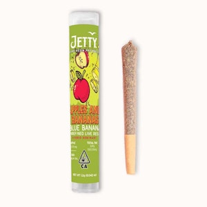 JETTY EXTRACTS - Live Resin Infused - Apples & Bananas x Blue Banana (H) - Jetty