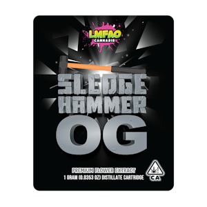 LMFAO - Sledge Hammer Og 1g Vape Cartridge