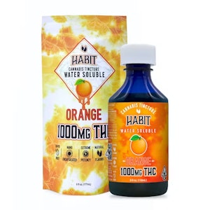 HABIT - [Habit] THC Tincture - 1000mg - Mandarin Cookies