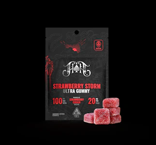 Heavy Hitters - Heavy Hitters - Strawberry Storm - 100mg Gummies - 5pk