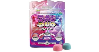 ABX - Raspberry + Blueberry Dab Duos Rosin Gummies - 100mg