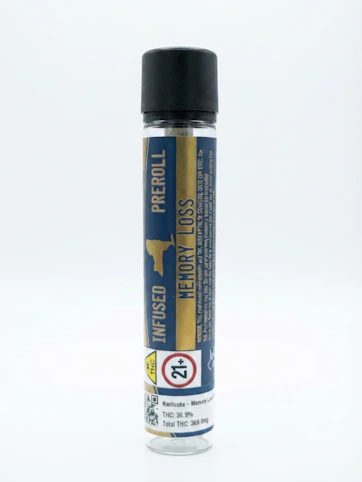 Nanticoke - Memory Loss -Sativa - 36.6% THC |1.25G (Infused Pre-Roll) JOINT | Nanticoke ii8 Front