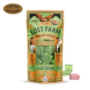 Lost Farm - Sour Melon - Northern Lights Live Resin Chews 100mg