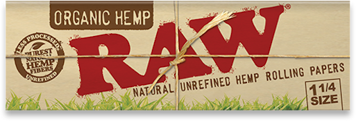 Raw Organic Hemp Rolling Paper - Single Wide 