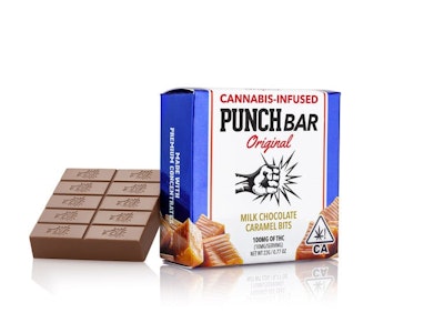 Punch Edibles - Punch Edibles - 100mg - Milk Chocolate Caramel Bits