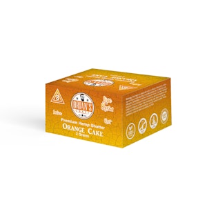 Brians Craft Shatter - Orange Cake (Indica)