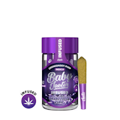 JEETER: Granddaddy Purp Liquid Diamonds Infused Baby Jeeter .5g Pre-Rolls 5pk (I)