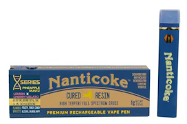 Nanticoke X Series - Pineapple Runtz x Lemon Cherry Gelato - 1g - AIO Cured Resin Vape