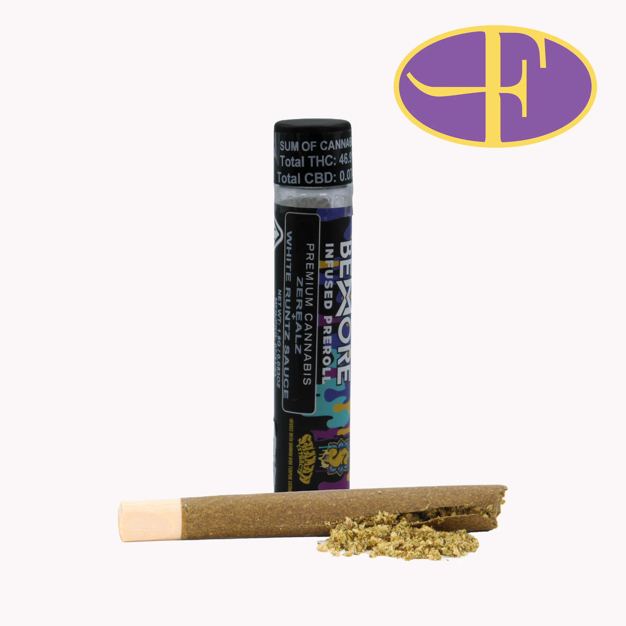 BeMore Blunt - Zerealz x White Runtz Sauce Infused Blunt Main Image