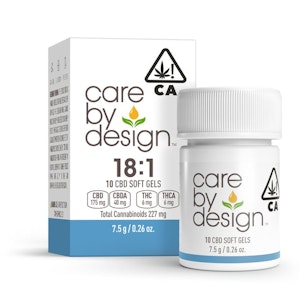 CARE BY DESIGN - Care by Design - 10pk Soft Gels - 18:1
