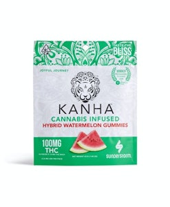 Kanha - Hybrid Watermelon | 100mg THC Edible | Kanha