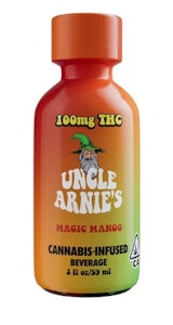 UNCLE ARNIE'S - [Uncle Arnie's] THC Shot - 100mg - Magic Mango (H)