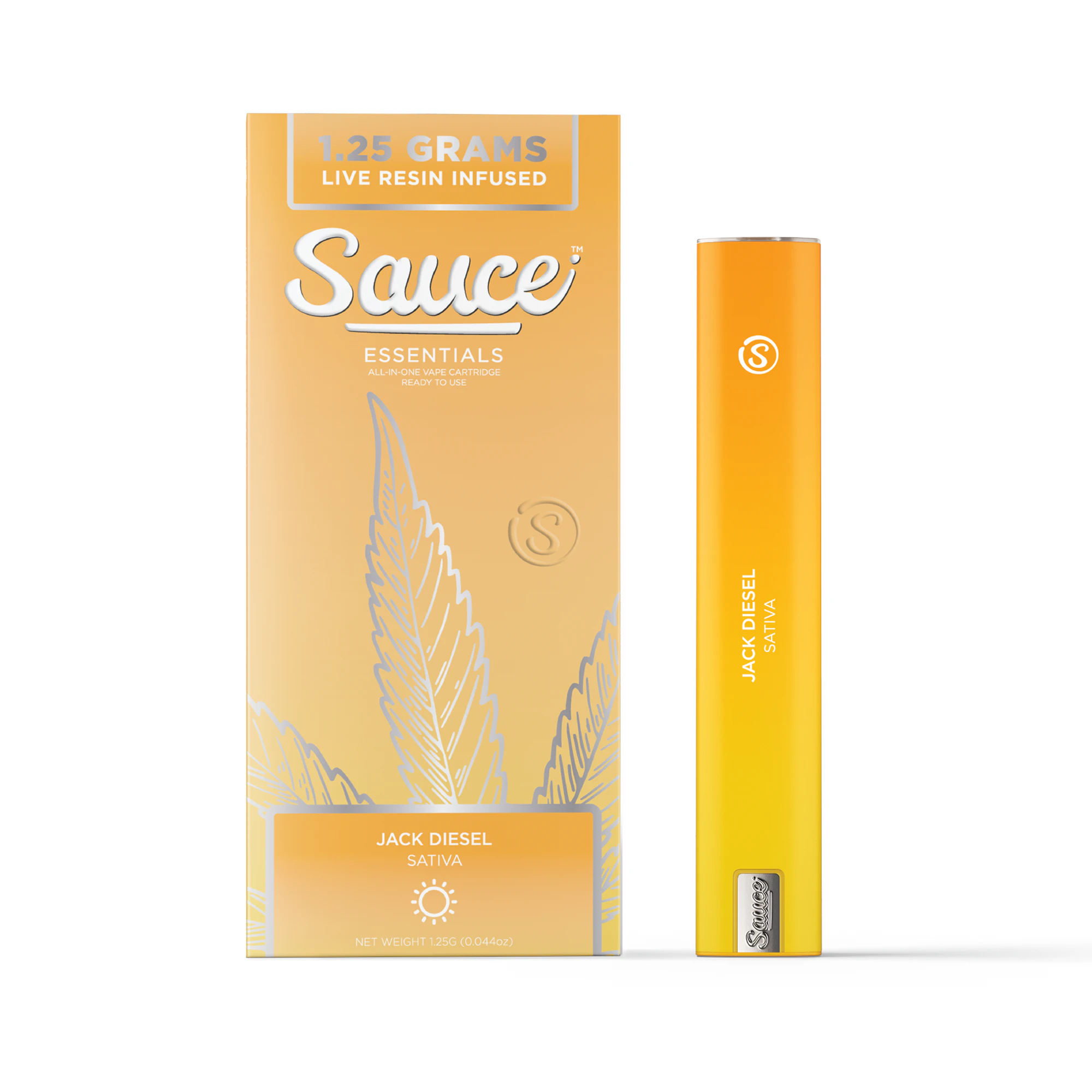 Sauce. - SAUCE | JACK DIESEL LIVE RESIN - AIO | CARTRIDGE | 1.25G Main Image