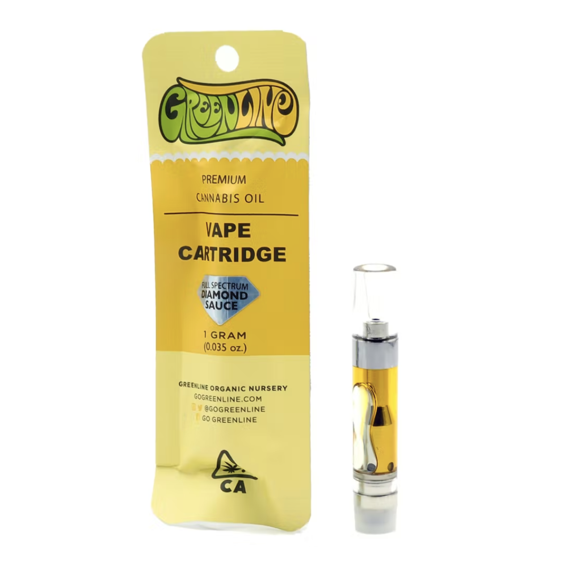 1g Cherry Tree Full Spectrum Diamond Sauce (510 Thread) -...