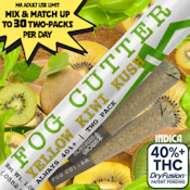 Yellow Kiwi Kush Infused PreRoll 2pk - 1g - BBN